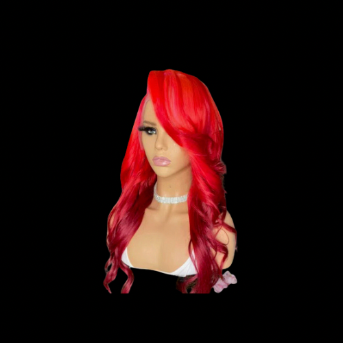 Brazilian Lace Frontal Wig (Hand Curls, Custom Color)