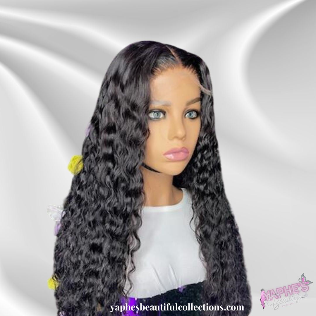 Glueless Lace Closure Waterwave Wig