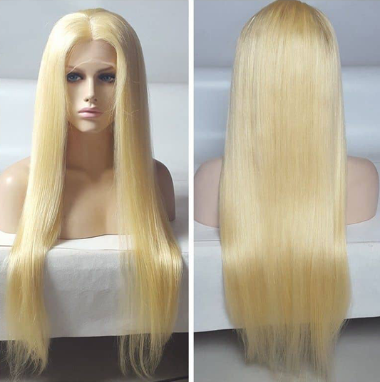 613 Blonde Custom Lace Closure Wig
