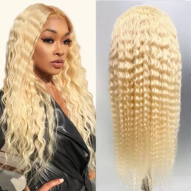 613 Blonde Custom Lace Frontal Wig
