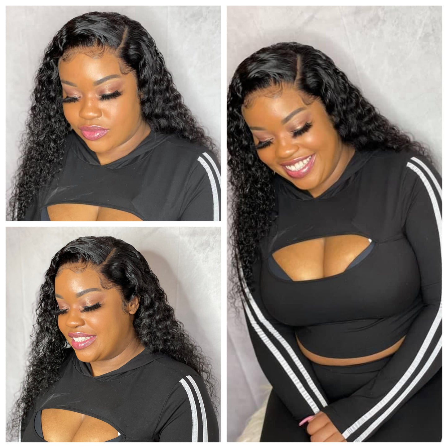 Natural Black Custom Lace Frontal Wig